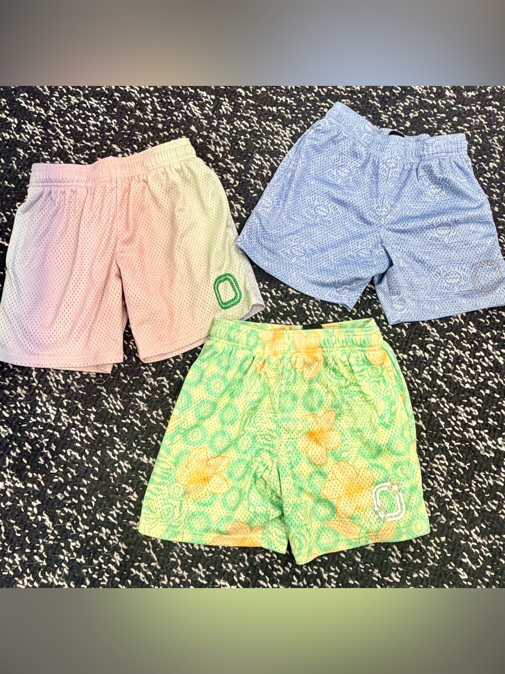 Kids Overtime Vacation Set of 3 MeshShorts